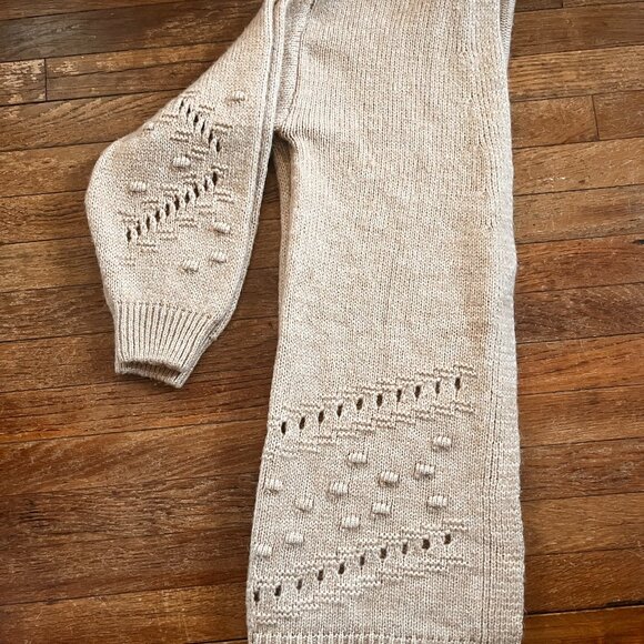 Oversized Chunky Camel Cardigan - Picture 6 of 12